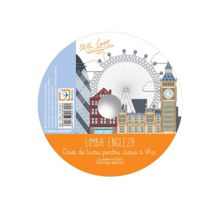 CD audio pentru Limba engleză – caiet de lucru pentru clasa a VI-a