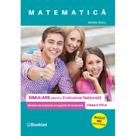 Matematică - Evaluare Națională - Simulare clasa a VII-a - Ed. 2024